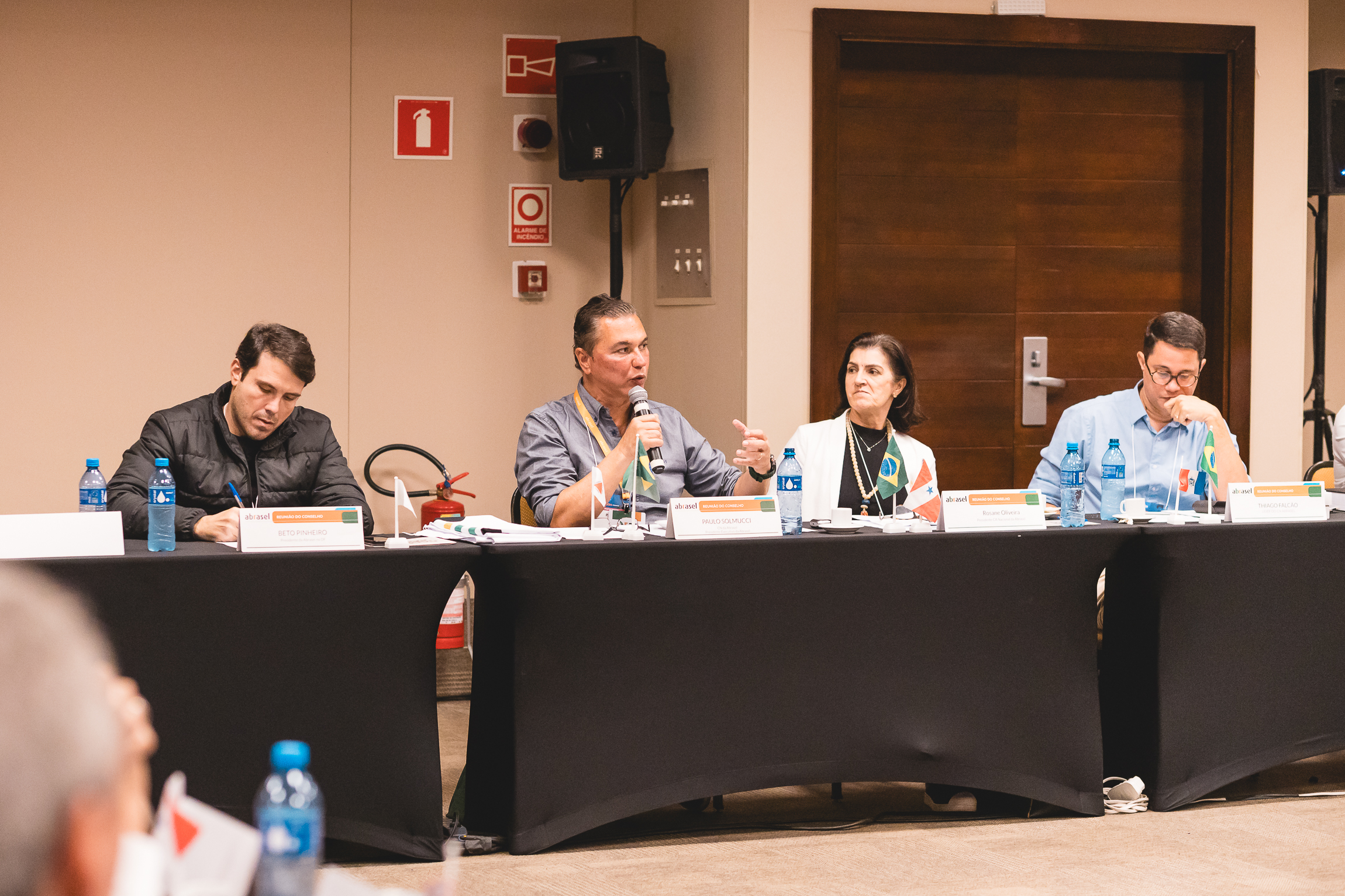 37° Congresso Abrasel, Reunião do CNA – Paulo Solmucci e Rosane