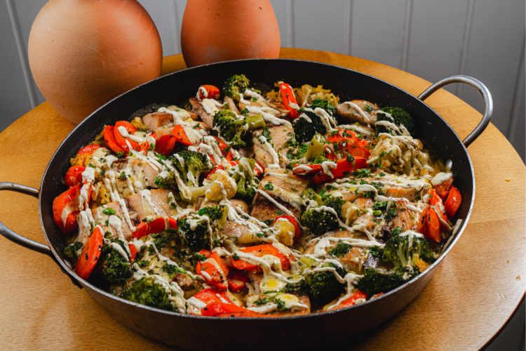 O quilo é nosso: Dueto de Frutos do Mar