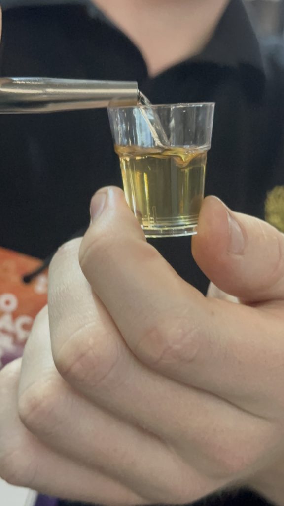 Copo de cachaça